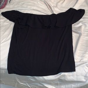 Off the shoulder ruffle top